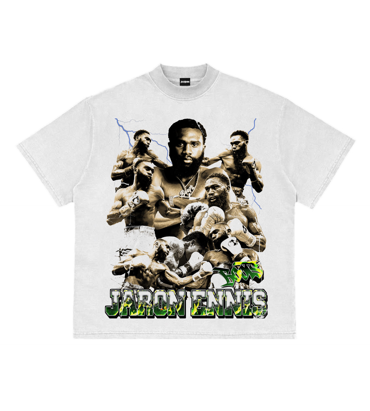THUNDERSTRUCK HEAVYWEIGHT TEE - WHITE