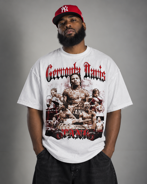 CRIMSON CROWN HEAVYWEIGHT TEE - WHITE