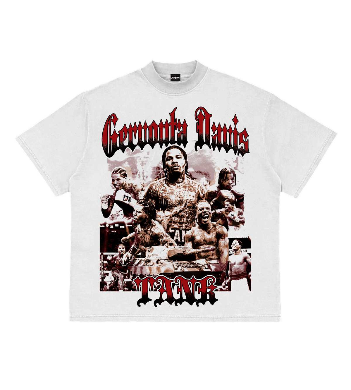 CRIMSON CROWN HEAVYWEIGHT TEE - WHITE